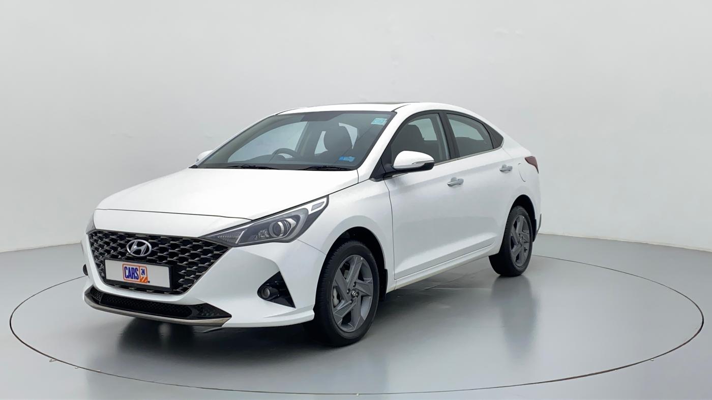 2020 Hyundai Verna SX PETROL MT, Petrol, Manual, 5,339 km, Left Front Diagonal