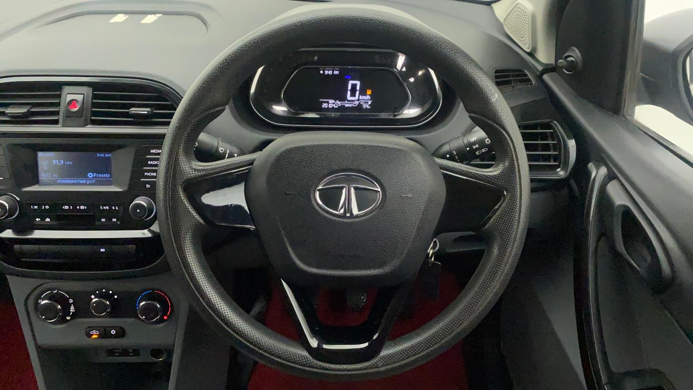 2019 Tata TIGOR XM DIESEL, Diesel, Manual, 20,104 km, Steering Wheel Close Up