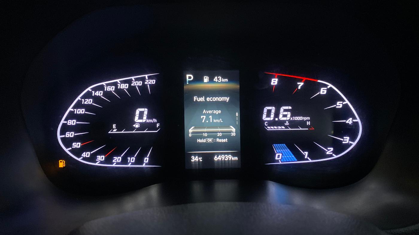2022 Hyundai Verna SX (O) 1.5 VTVT IVT, Petrol, Automatic, 64,925 km, Odometer Image