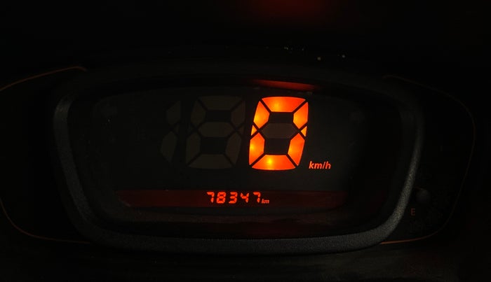 2018 Renault Kwid RXL, Petrol, Manual, 78,343 km, Odometer Image