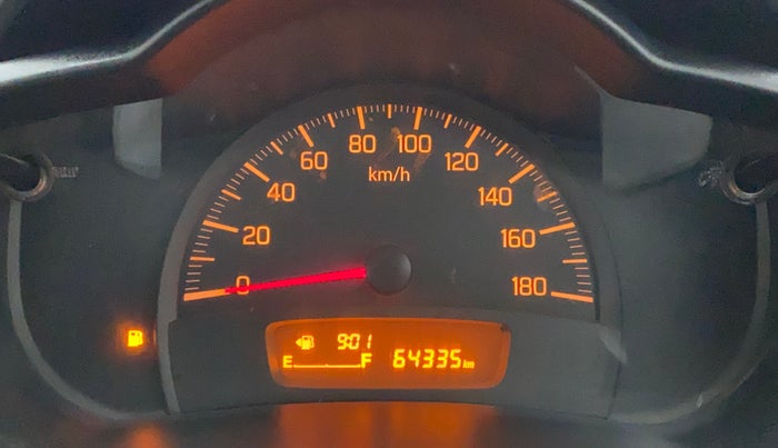 2014 Maruti Celerio VXI, Petrol, Manual, 64,335 km, Odometer Image