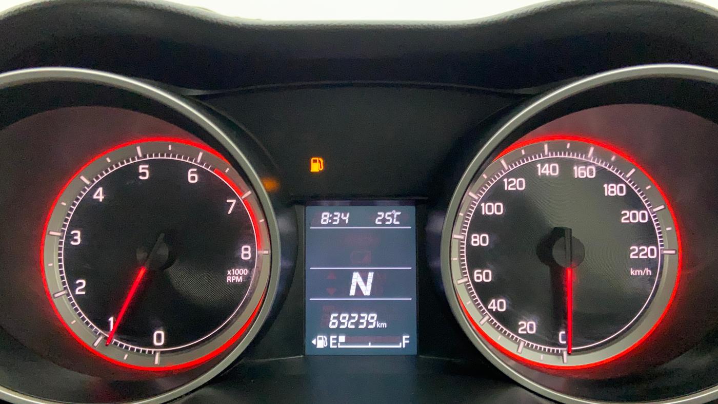 2018 Maruti Swift ZXI AMT, Petrol, Automatic, 69,238 km, Odometer Image