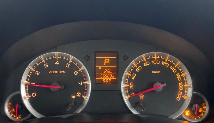 2012 Maruti Swift Dzire VXI AMT, Petrol, Automatic, 55,641 km, Odometer Image