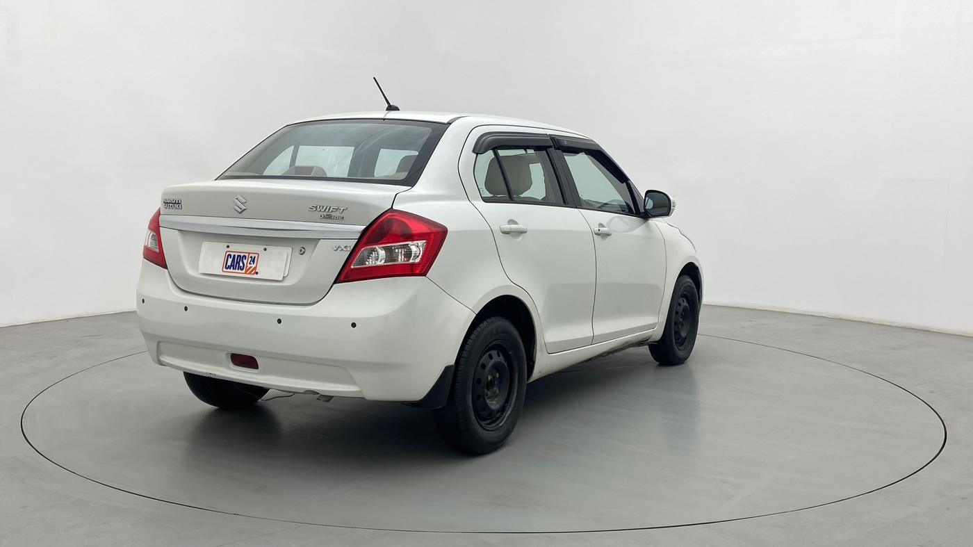 2012 Maruti Swift Dzire VXI AMT, Petrol, Automatic, 55,641 km, Right Back Diagonal