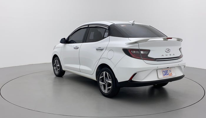 2021 Hyundai AURA SX 1.2 (O), Petrol, Manual, 15,883 km, Left Back Diagonal