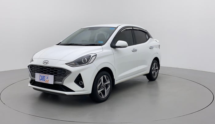 2021 Hyundai AURA SX 1.2 (O), Petrol, Manual, 15,883 km, Left Front Diagonal