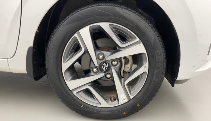 2021 Hyundai AURA SX 1.2 (O), Petrol, Manual, 15,883 km, Right Front Wheel