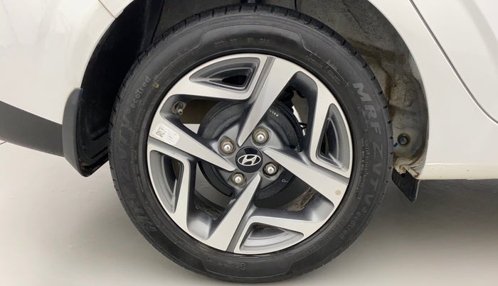 2021 Hyundai AURA SX 1.2 (O), Petrol, Manual, 15,883 km, Right Rear Wheel