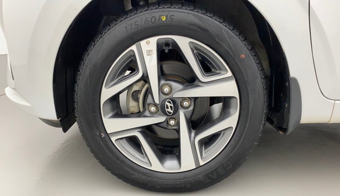 2021 Hyundai AURA SX 1.2 (O), Petrol, Manual, 15,883 km, Left Front Wheel