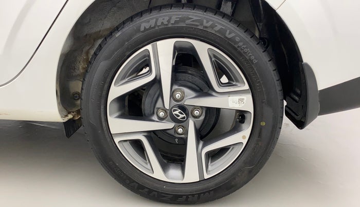 2021 Hyundai AURA SX 1.2 (O), Petrol, Manual, 15,883 km, Left Rear Wheel