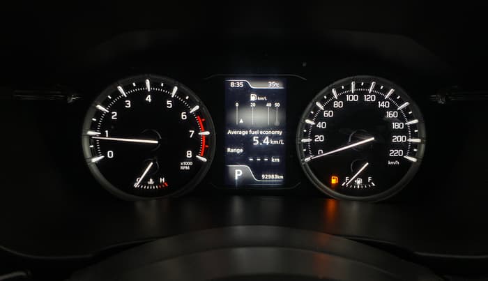 2023 Maruti Grand Vitara ALPHA SMART HYBRID AT, Petrol, Automatic, 92,996 km, Odometer Image