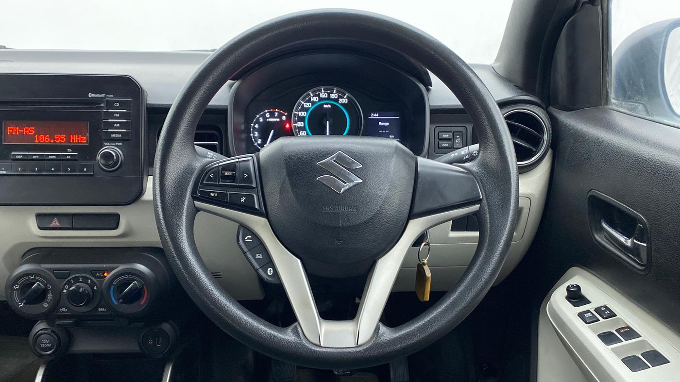 2018 Maruti IGNIS DELTA 1.2, Petrol, Manual, 40,244 km, Steering Wheel Close Up