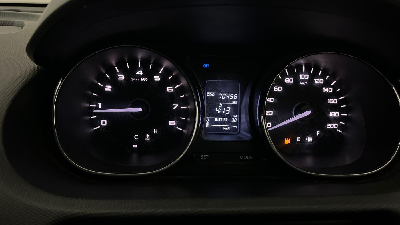2018 Tata TIGOR XZ PETROL, Petrol, Manual, 70,418 km, Odometer Image