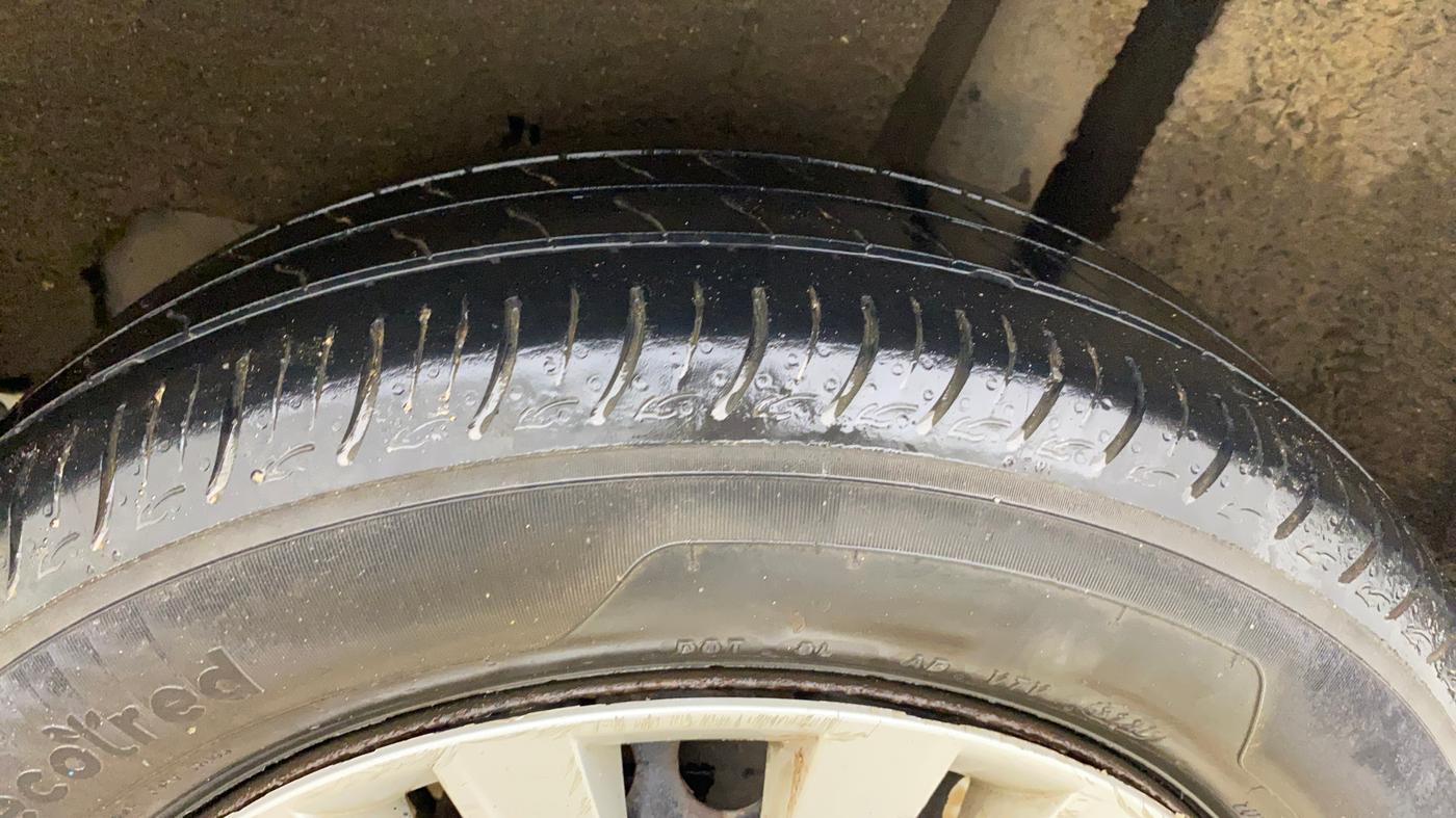 2020 Maruti Baleno DELTA PETROL 1.2, Petrol, Manual, 53,838 km, Left Rear Tyre Tread