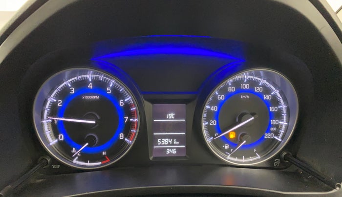 2020 Maruti Baleno DELTA PETROL 1.2, Petrol, Manual, 53,838 km, Odometer Image