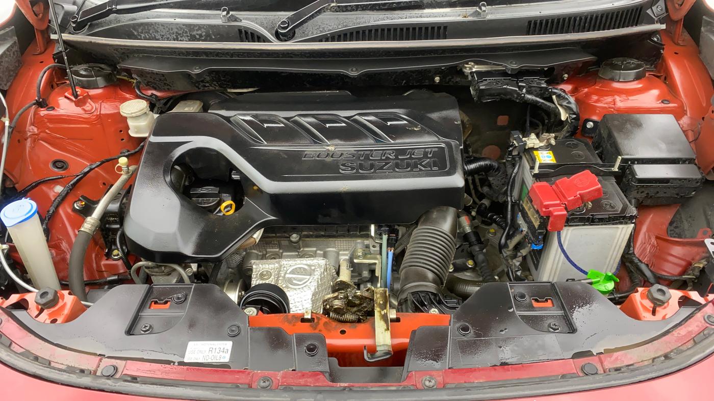 2024 Maruti FRONX ALPHA 1.0L TURBO 6 AT, Petrol, Automatic, 37,751 km, Engine View
