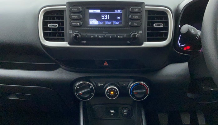 2021 Hyundai VENUE S MT 1.2 KAPPA, Petrol, Manual, 3,318 km, Air Conditioner