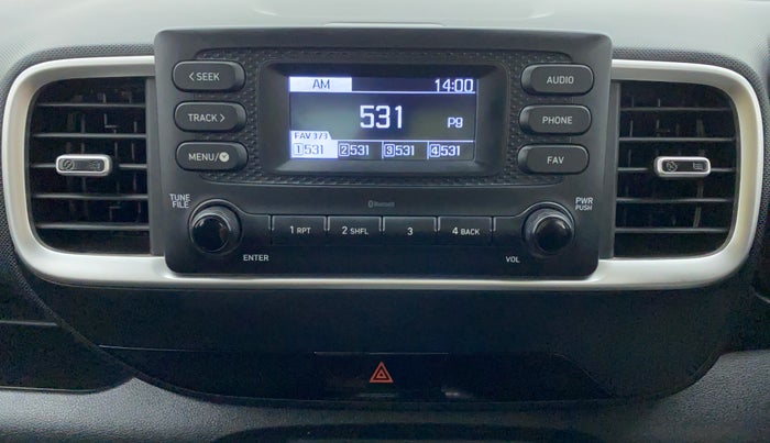 2021 Hyundai VENUE S MT 1.2 KAPPA, Petrol, Manual, 3,318 km, Infotainment System