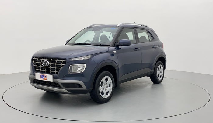 2021 Hyundai VENUE S MT 1.2 KAPPA, Petrol, Manual, 3,318 km, Left Front Diagonal (45- Degree) View