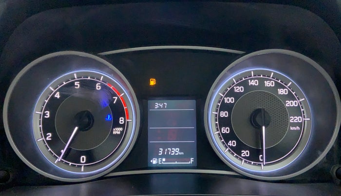 2017 Maruti Dzire VXI, Petrol, Manual, 31,858 km, Odometer Image