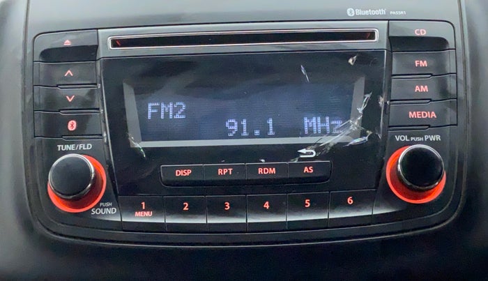 2017 Maruti Dzire VXI, Petrol, Manual, 31,858 km, Infotainment System