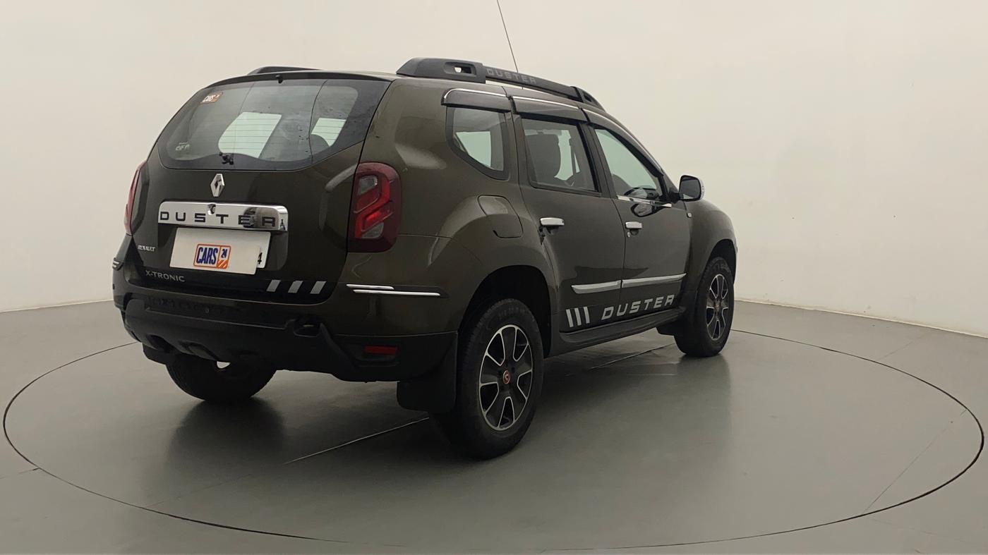2017 Renault Duster RXS CVT, Petrol, Automatic, 31,113 km, Right Back Diagonal