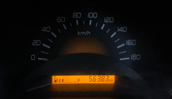 2014 Maruti Wagon R 1.0 LXI, Petrol, Manual, 56,374 km, Odometer Image