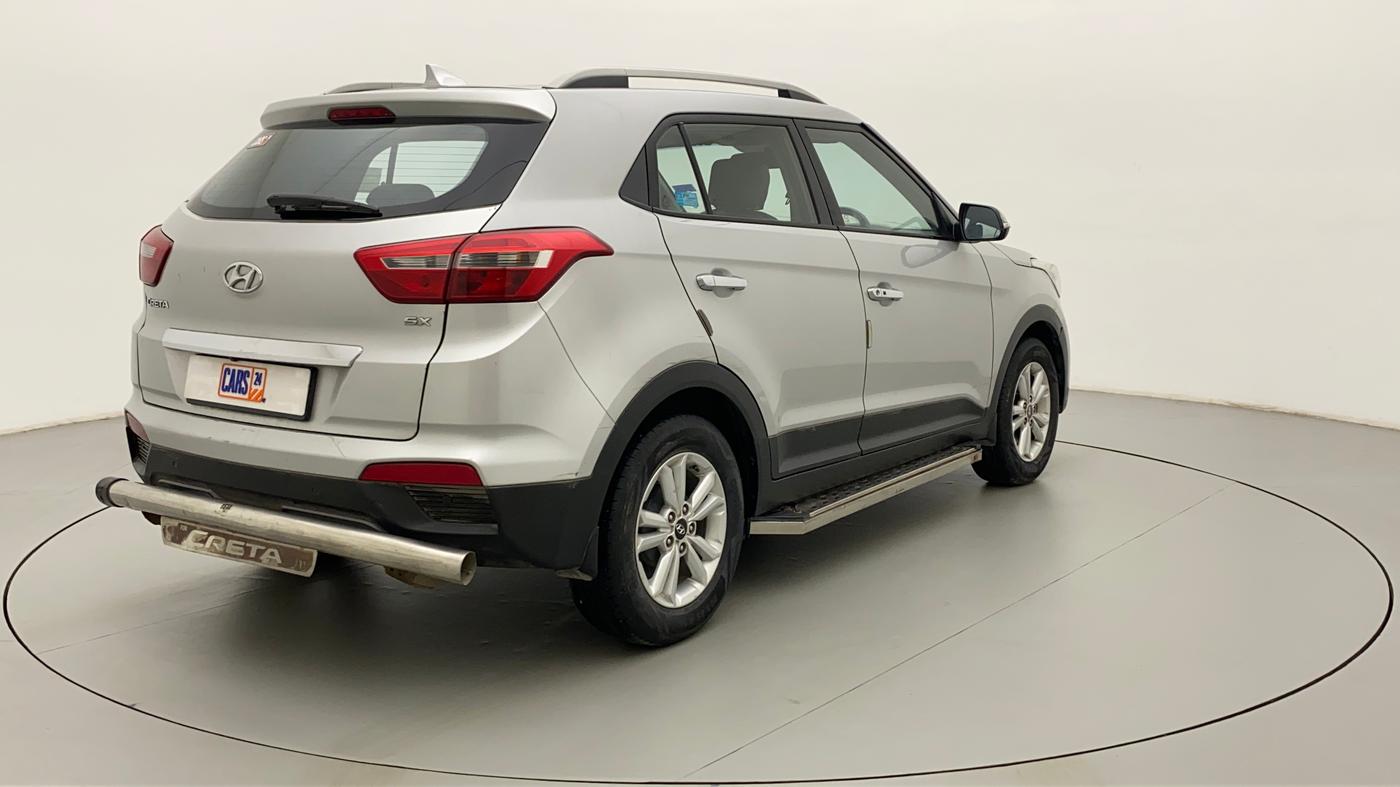 2016 Hyundai Creta SX PLUS 1.6 PETROL, Petrol, Manual, 94,971 km, Right Back Diagonal
