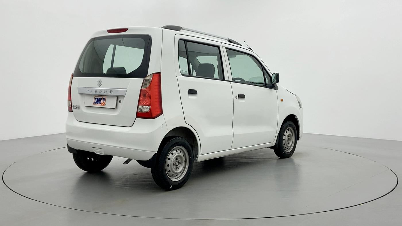 2013 Maruti Wagon R 1.0 LXI, Petrol, Manual, 85,442 km, Right Back Diagonal