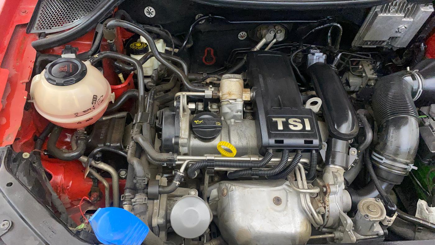 2019 Volkswagen Polo GT TSI AT, Petrol, Automatic, 62,383 km, Engine View - Right