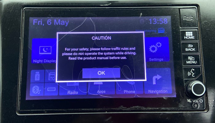 2017 Honda WR-V 1.5 i-DTEC VX MT, Diesel, Manual, 1,03,010 km, Infotainment System