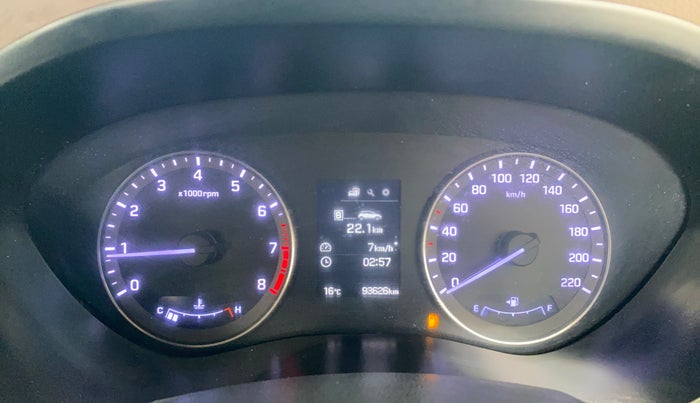 2017 Hyundai Elite i20 ASTA 1.2 (O), Petrol, Manual, 93,604 km, Odometer Image