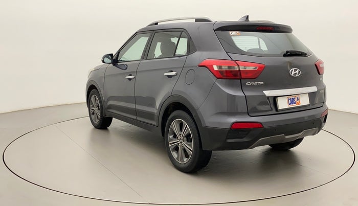 2016 Hyundai Creta SX PLUS AT 1.6 PETROL, Petrol, Automatic, 1,01,679 km, Left Back Diagonal