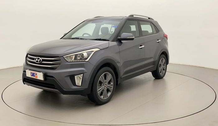 2016 Hyundai Creta SX PLUS AT 1.6 PETROL, Petrol, Automatic, 1,01,679 km, Left Front Diagonal