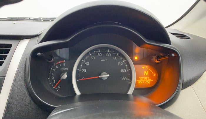 2015 Maruti Celerio ZXI AMT, Petrol, Automatic, 70,766 km, Odometer Image