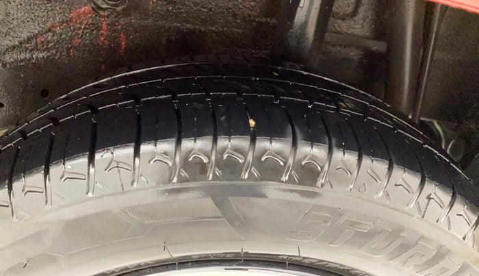 2015 Maruti Celerio ZXI AMT, Petrol, Automatic, 70,766 km, Left Rear Tyre Tread