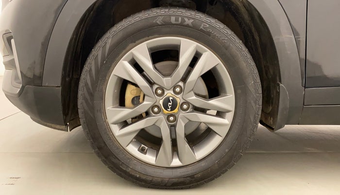 2021 KIA SELTOS HTX 1.5 DIESEL, Diesel, Manual, 1,19,522 km, Left Front Wheel