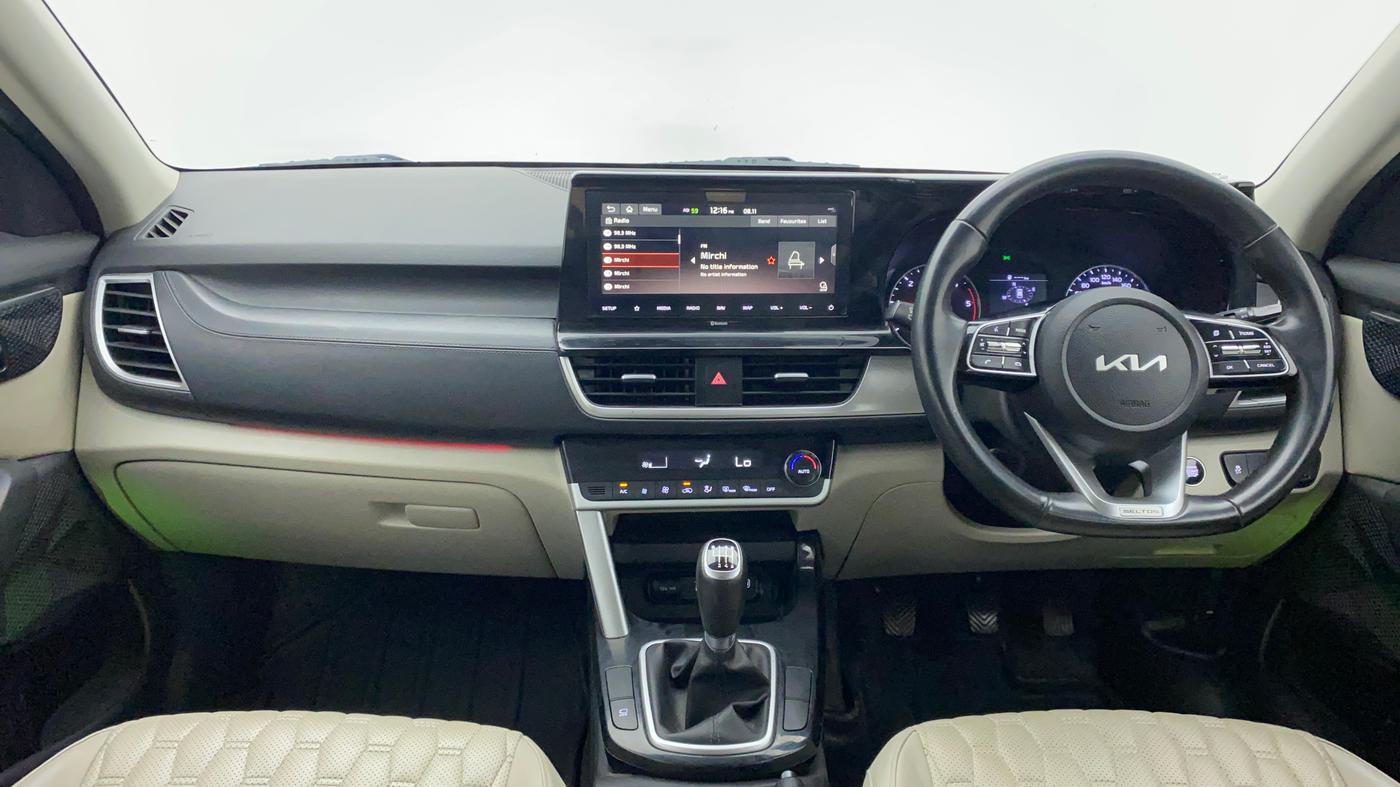 2021 KIA SELTOS HTX 1.5 DIESEL, Diesel, Manual, 1,19,522 km, Dashboard