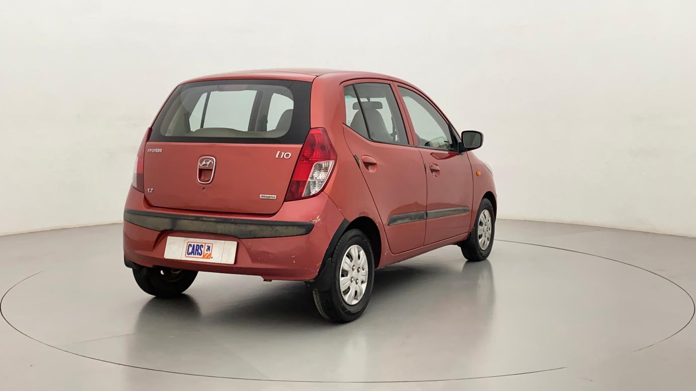 2009 Hyundai i10 MAGNA 1.2, Petrol, Manual, 59,757 km, Right Back Diagonal