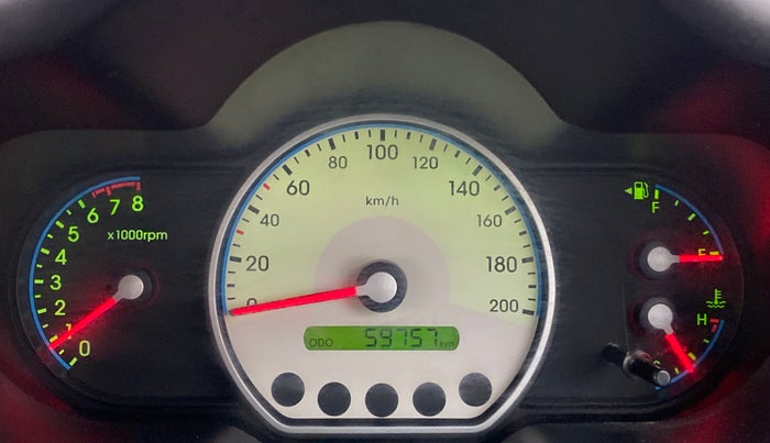 2009 Hyundai i10 MAGNA 1.2, Petrol, Manual, 59,757 km, Odometer Image