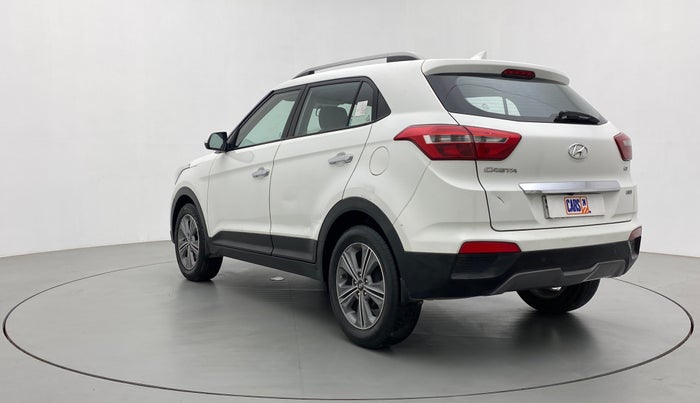 2017 Hyundai Creta SX PLUS AT 1.6 DIESEL, Diesel, Automatic, 43,615 km, Left Back Diagonal