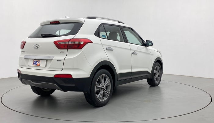 2017 Hyundai Creta SX PLUS AT 1.6 DIESEL, Diesel, Automatic, 43,615 km, Right Back Diagonal