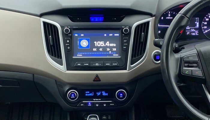 2017 Hyundai Creta SX PLUS AT 1.6 DIESEL, Diesel, Automatic, 43,615 km, Air Conditioner