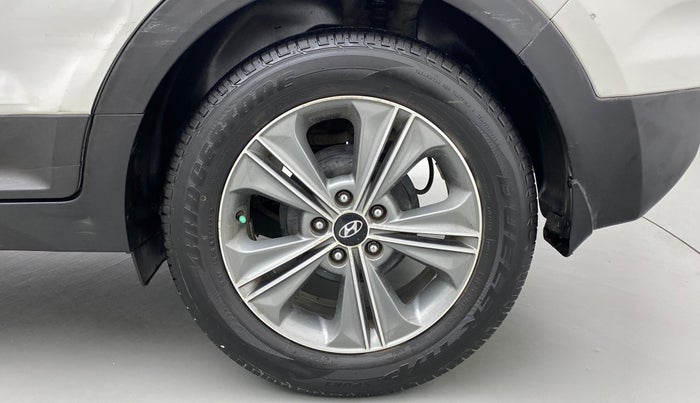 2017 Hyundai Creta SX PLUS AT 1.6 DIESEL, Diesel, Automatic, 43,615 km, Left Rear Wheel