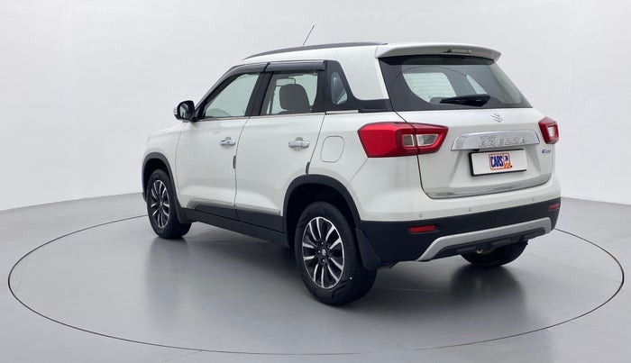 2021 Maruti Vitara Brezza ZXI+ AT SHVS, Petrol, Automatic, 14,953 km, Left Back Diagonal