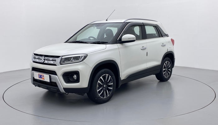 2021 Maruti Vitara Brezza ZXI+ AT SHVS, Petrol, Automatic, 14,953 km, Left Front Diagonal