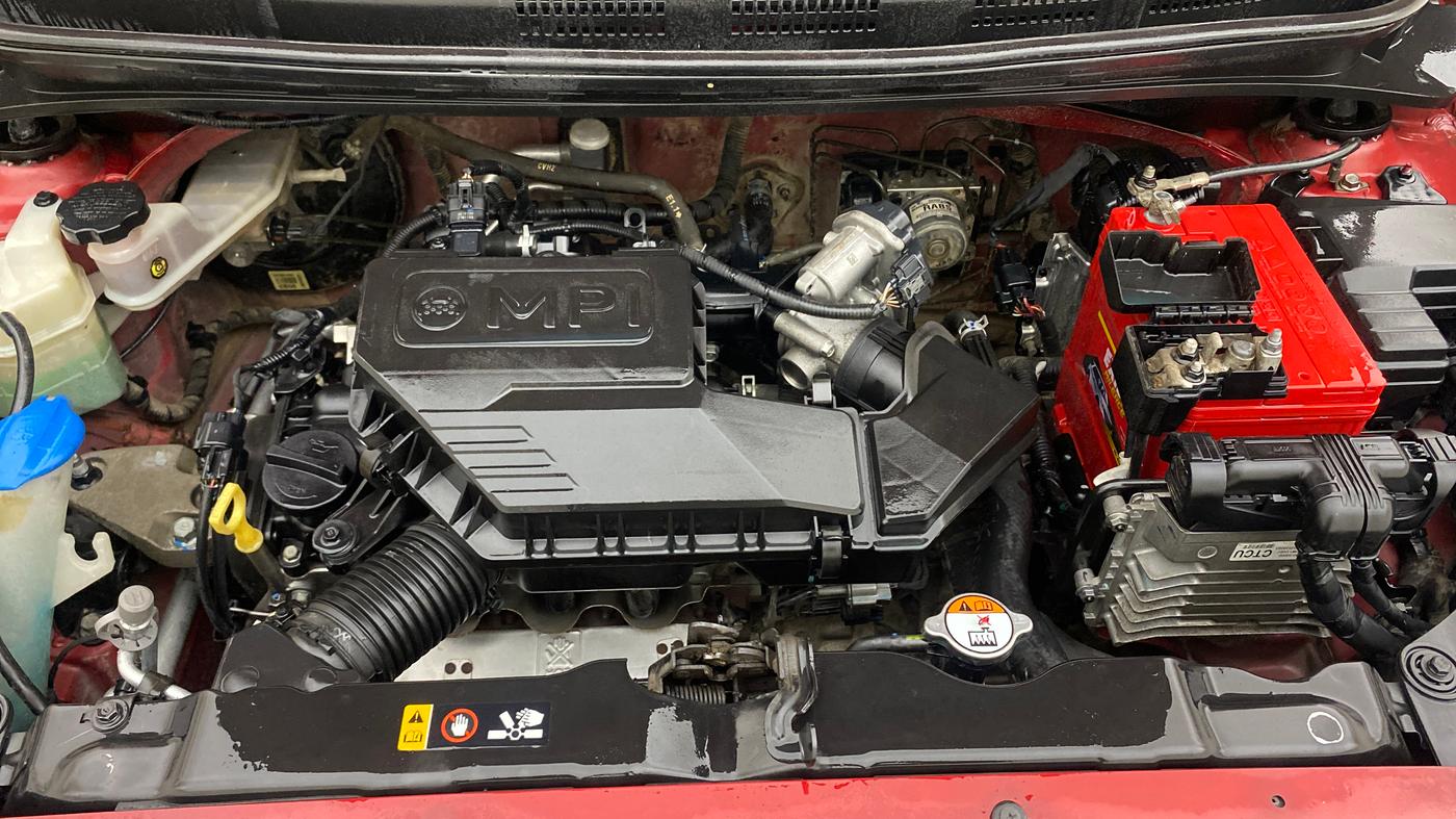 2019 Hyundai NEW SANTRO SPORTZ AMT, Petrol, Automatic, 81,184 km, Engine View