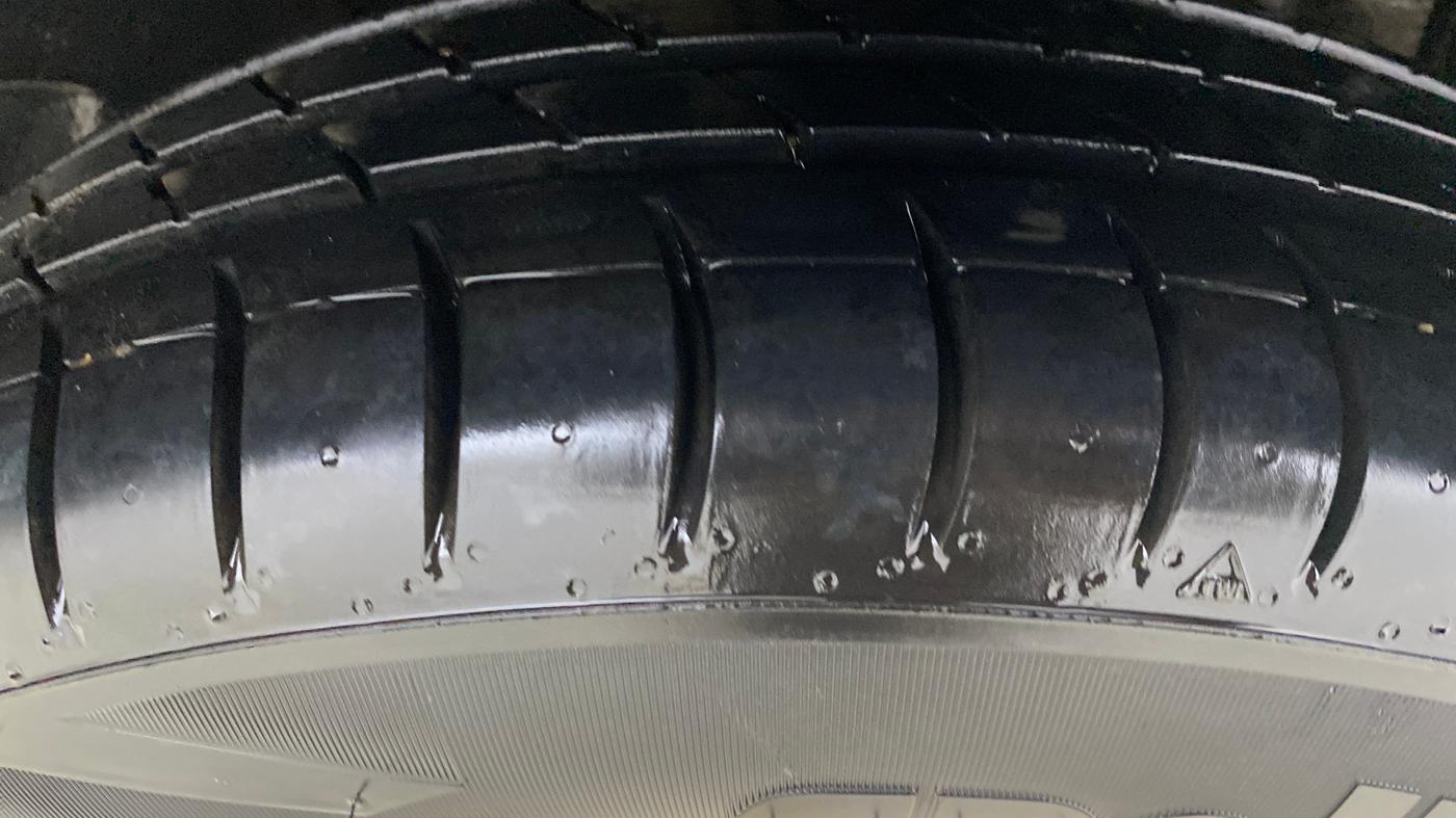 2017 Tata Tiago XZ(O) PETROL, Petrol, Manual, 90,426 km, Left Rear Tyre Tread