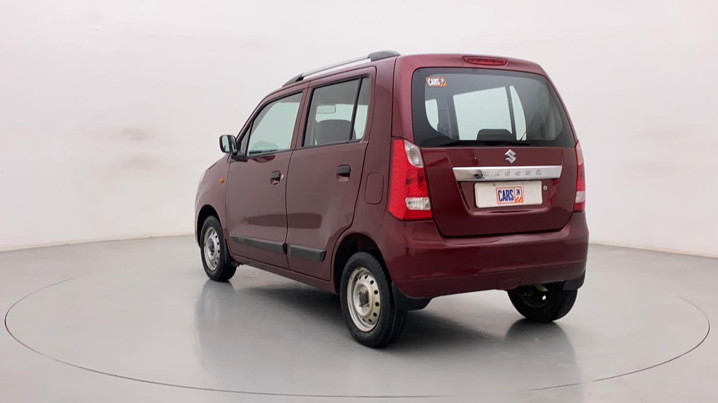2011 Maruti Wagon R 1.0 LXI, Petrol, Manual, 66,805 km, Left Back Diagonal