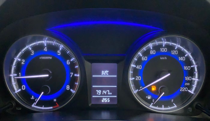 2018 Maruti Baleno DELTA PETROL 1.2, Petrol, Manual, 79,147 km, Odometer Image